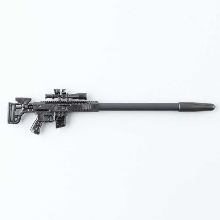 Ручка прикол автомат, чёрная паста &laquo;Настоящему защитнику. 23 февраля&raquo; пластик, 0,5 мм