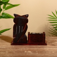 Календарь настольный &laquo;Сова&raquo;, 15&times;6&times;12 +/- 1.5 см, дерево