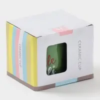 Кружка  300 мл "Елочка" 15х9,6х8 см