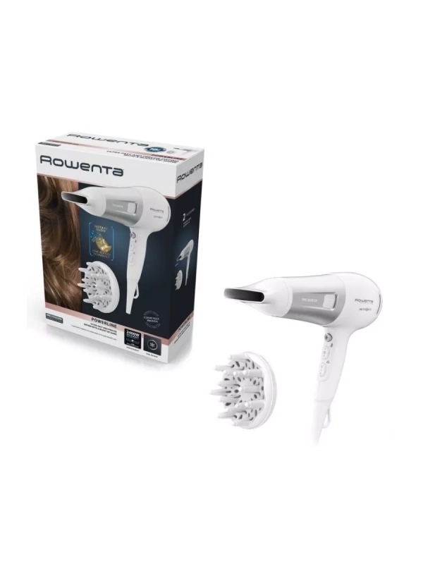 Фен для волос Powerline CV5930F0 с 2 насадками, 2400 Вт