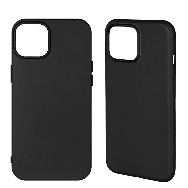 Чехол iPh 15 Plus TPU матовый черный