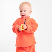 Костюм флисовый детский (джемпер и брюки) MINAKU цвет оранжевый, рост 80-86 см