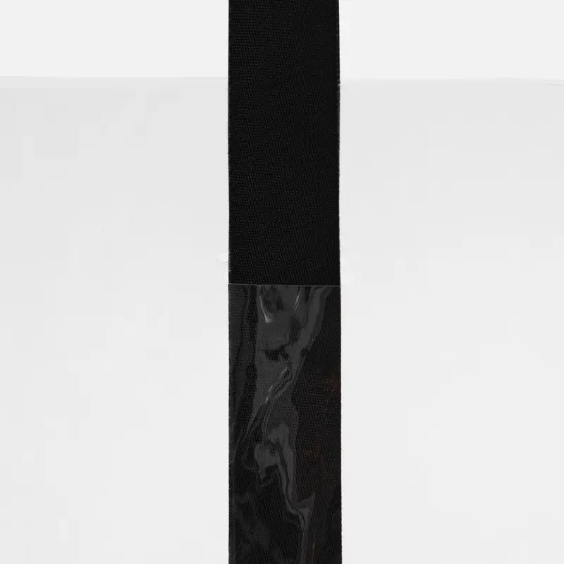 Шопер Clear Fest, ver.2, прозрачный с черными ручками