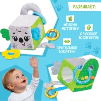 Развивающая игрушка &laquo;Кубик: Коала&raquo;, с прорезывателем, шуршит и звенит