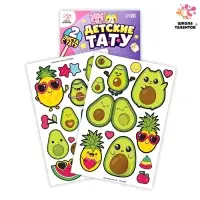 Переводные татуировки детские &laquo;Авокадо&raquo;, 2 листа тату