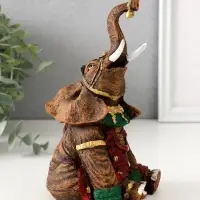 Фигура "Слон Индийский сидит" 17,5х8,5х9 см