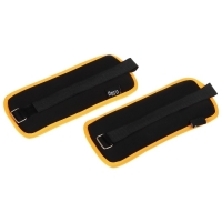 Утяжелители неопреновые ONLYTOP, 2 шт. х 0,5 кг, цвет чёрный