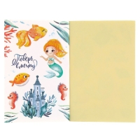 Наклейки детские в стикербуке «Морские жители», 8 листов, 12 х 18 см Наклейки детские в стикербуке «Морские жители», 8 листов, 12 х 18 см