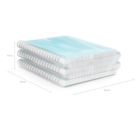 Тетрадь А6 на спирали, 80 листов в клетку, ErichKrause Glance Vivid, пластиковая обложка, МИКС Тетрадь А6 на спирали, 80 листов в клетку, ErichKrause Glance Vivid, пластиковая обложка, МИКС