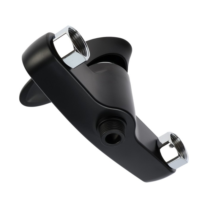 Смеситель для душа ZEIN Z3672, однорычажный, без душевого набора, ABS-пластик, черный Смеситель для душа ZEIN Z3672, однорычажный, без душевого набора, ABS-пластик, черный