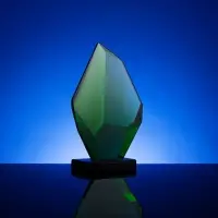 Стела Cristallino, зеленая