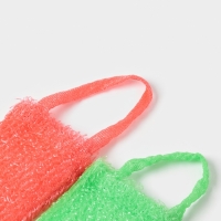 Мочалка для тела Доляна &laquo;Демидовская&raquo;, 15&times;40 см, МИКС