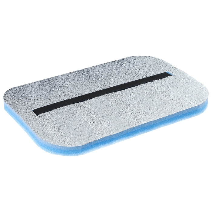 Сидушка туристическая на резинке maclay, с фольгой, 25 мм