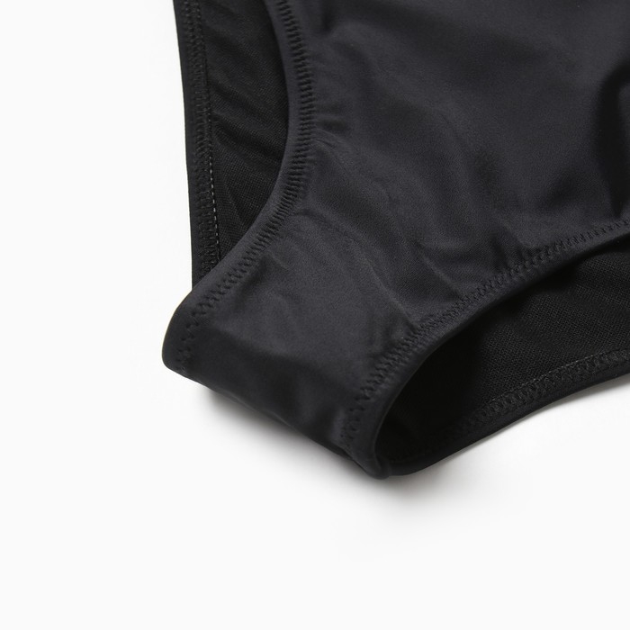 Купальник слитный женский MINAKU цвет чёрный, размер 48