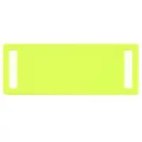 Шильдик металлический Kova, желтый неон