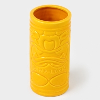 Стакан для коктейлей "Тики остров" желтый