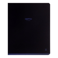 Тетрадь 48 листов в клетку BG Monocolor Blue, обложка мелованный картон, soft touch, МИКС