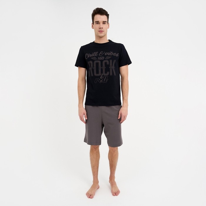 Пижама мужская KAFTAN "Rock & Roll" размер 56