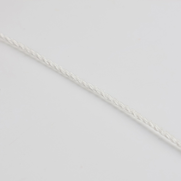 Нить для плетения, d = 2 мм, 25 ± 1 м, цвет белый Нить для плетения, d = 2 мм, 25 ± 1 м, цвет белый