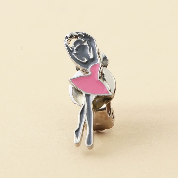 Бижутерия &laquo;Живи мечтой&raquo; набор для девочек: серьги клипсы и кулон , 8 х 9 см