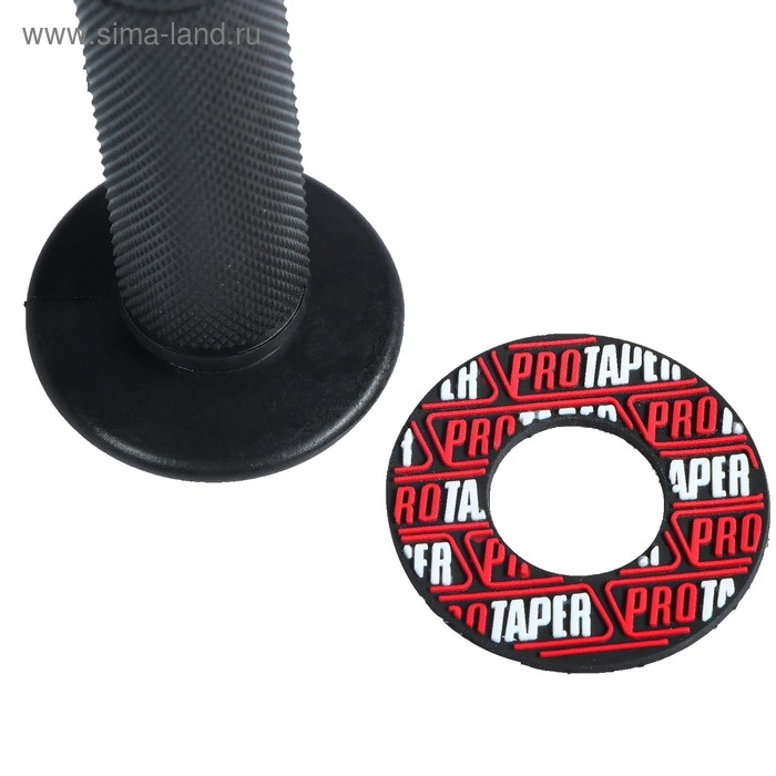 Грипсы для велосипеда, противоскользящие, красный, 24×120 мм, набор 2 шт Грипсы для велосипеда, противоскользящие, красный, 24×120 мм, набор 2 шт