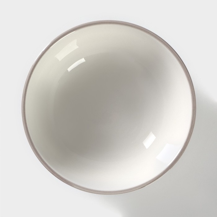 Миска фарфоровая Доляна &laquo;Зайка&raquo;, 250 мл, d=11,3 см