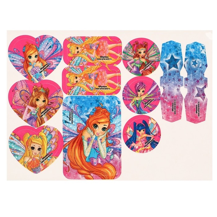 Набор парикмахера Набор парикмахера "Феи Винкс" WINX в пакете, 4 предмета