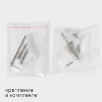 Полка с держателем для полотенец St&ouml;lz H&ouml;lzern Premiere, ореховое дерево, алюминий