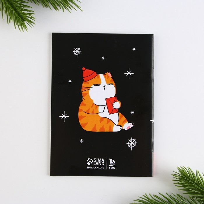 Подарочный набор новогодний, блокнот и ручка пиши-стирай &laquo;С новым годом!&raquo;