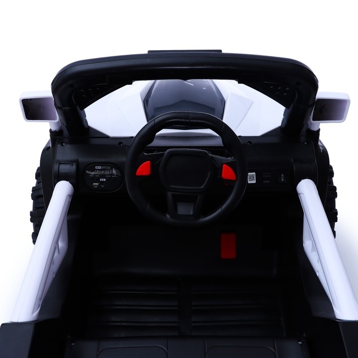 Электромобиль &laquo;Квадроцикл&raquo;, 4WD полный привод, цвет белый