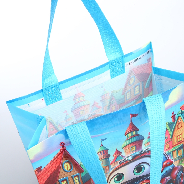 Сумка детская без застёжки, цвет голубой Сумка детская без застёжки, цвет голубой