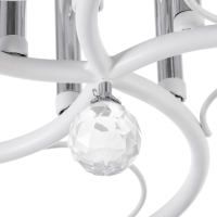 Люстра "Зарина" 5хЕ27 40Вт белый 60х60х24см BayerLux