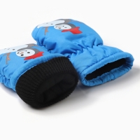 Варежки детские MINAKU, цвет синий, 18 см Варежки детские MINAKU, цвет синий, 18 см