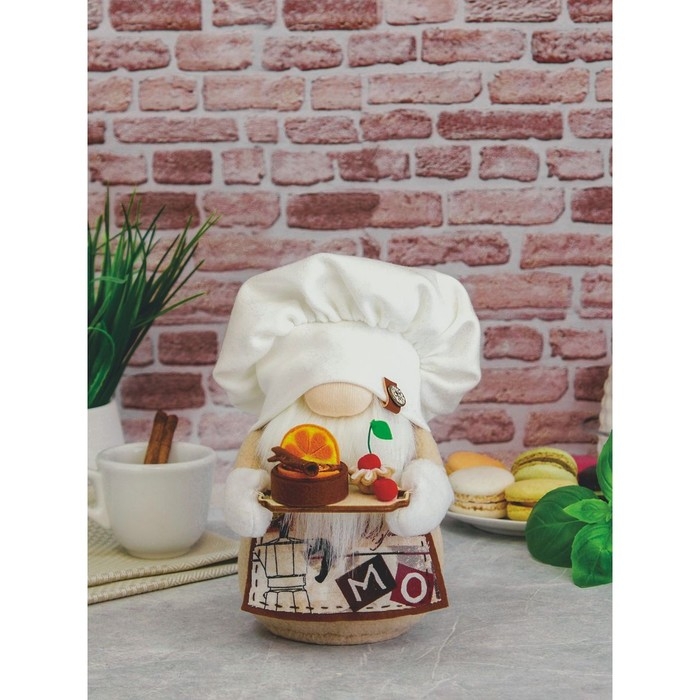 Набор для изготовления игрушки «Гном Кондитер», высота — 17 см Набор для изготовления игрушки «Гном Кондитер», высота — 17 см