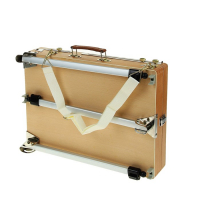 Этюдник, 33 х 46 х 13 см, максимальная высота ножек 83 см, металлические, телескопические, бук Этюдник, 33 х 46 х 13 см, максимальная высота ножек 83 см, металлические, телескопические, бук