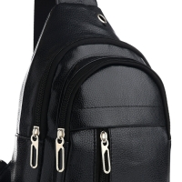 Сумка-слинг мужская, цвет чёрный Сумка-слинг мужская, цвет чёрный