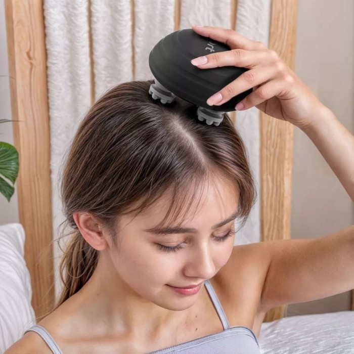 Массажёр для головы Kitfort КТ-2977, электрический, роликовый, 3 Вт, 5 режимов, чёрный Массажёр для головы Kitfort КТ-2977, электрический, роликовый, 3 Вт, 5 режимов, чёрный