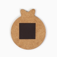 Магнит новогодний деревянный &laquo;Новый год: Сказачного года, змейка&raquo;, 6.9 х 8 см