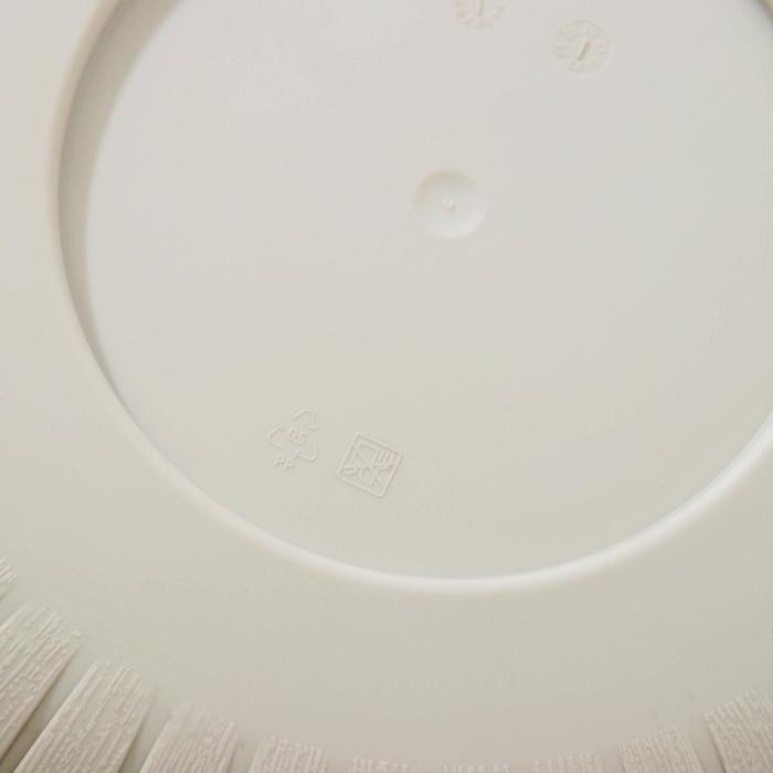 Кашпо &laquo;Шато&raquo;, 29 л, цвет белый ротанг