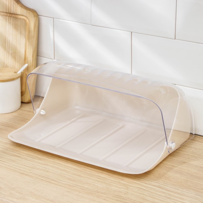 Хлебница &laquo;Изобилие&raquo;, цвет светло-бежевый