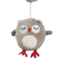 Подвеска - погремушка &laquo;Совушка&raquo;, пищалка, шуршит, на кроватку, коляску, Крошка Я
