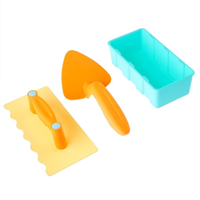 Набор для лепки из снега &laquo;Строитель&raquo;, цвета МИКС