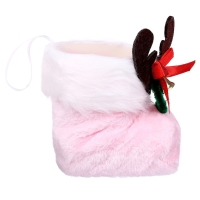 Конфетница &laquo;Сапожок пушистый&raquo;, с рогами и колокольчиком