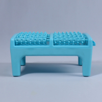 Массажёр для ног, 26,5 × 17 × 13 см, на подставке, цвет голубой Массажёр для ног, 26,5 × 17 × 13 см, на подставке, цвет голубой