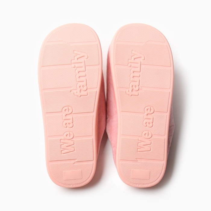 Тапочки женские размер 40-41, цвет розовый