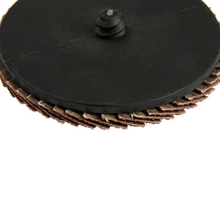 Круг лепестковый торцевой ТУНДРА, для дрели, М8, 75 мм, P60, 3 шт.