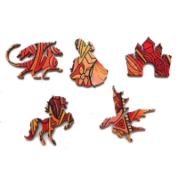 Пазл фигурный &laquo;Дракон&raquo;