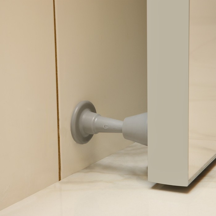 Дверной ограничитель LOCKLAND, прямой, h=97 мм, цвет серый Дверной ограничитель LOCKLAND, прямой, h=97 мм, цвет серый