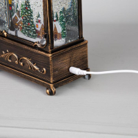 Светодиодная фигура «Новогодние эльфы» 14.5 × 22 × 8 см, пластик, батарейки ААх3 (не в комплекте), USB, свечение тёплое белое Светодиодная фигура «Новогодние эльфы» 14.5 × 22 × 8 см, пластик, батарейки ААх3 (не в комплекте), USB, свечение тёплое белое