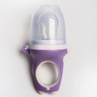 Ниблер для прикорма с силиконовой сеточкой «Дино», цвет МИКС Ниблер для прикорма с силиконовой сеточкой «Дино», цвет МИКС